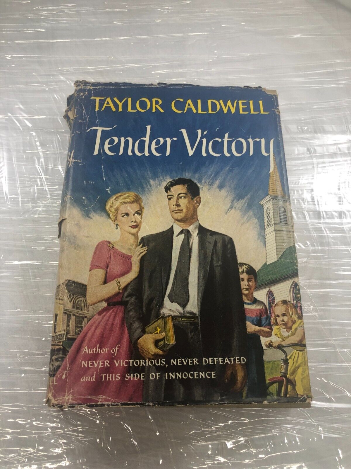 Christian Fiction 1956 Tender Victory by Taylor Caldwell HC Book Club Edition