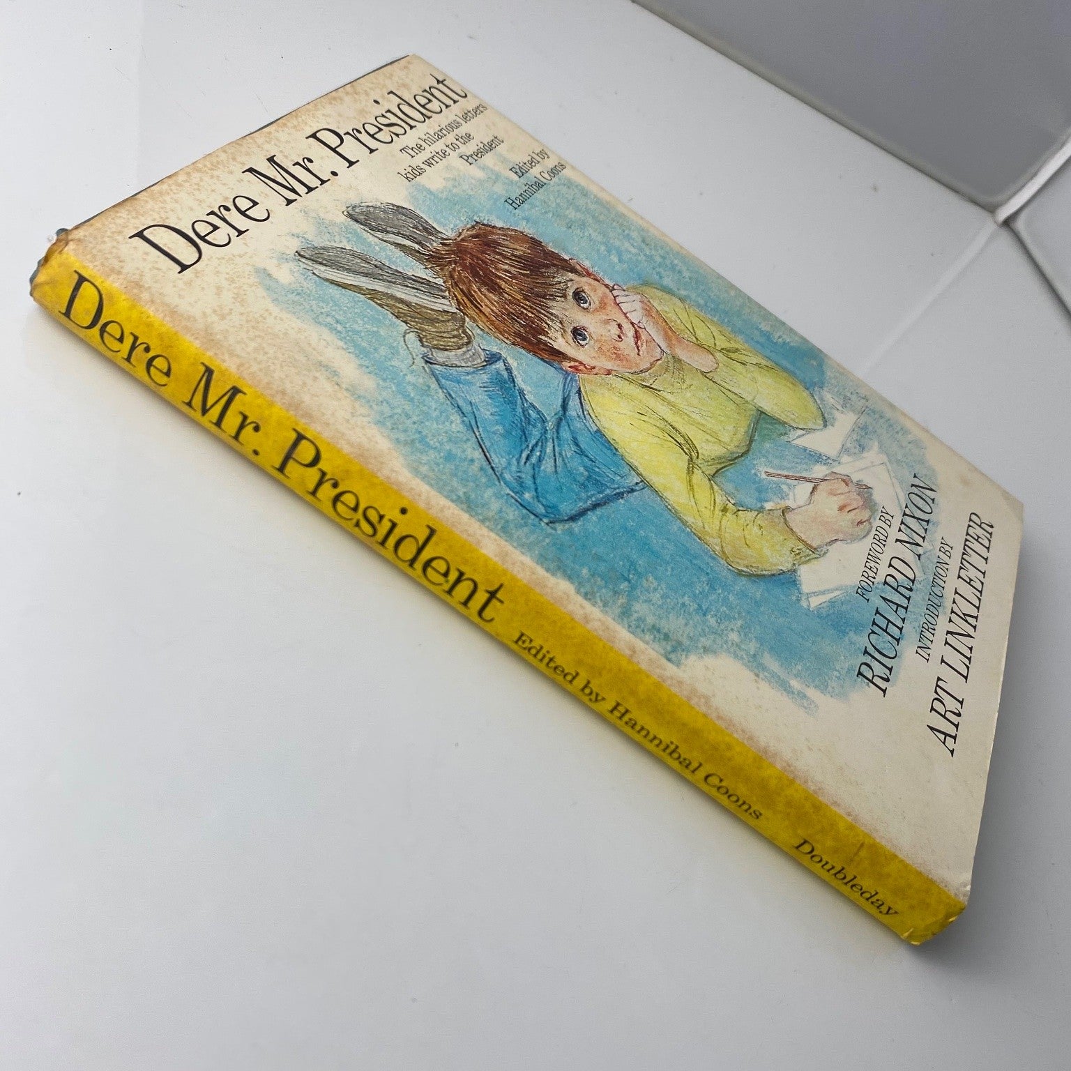 Dere Mr. President Hannibal Coons 1971 Book Club Edition Humor Doubleday