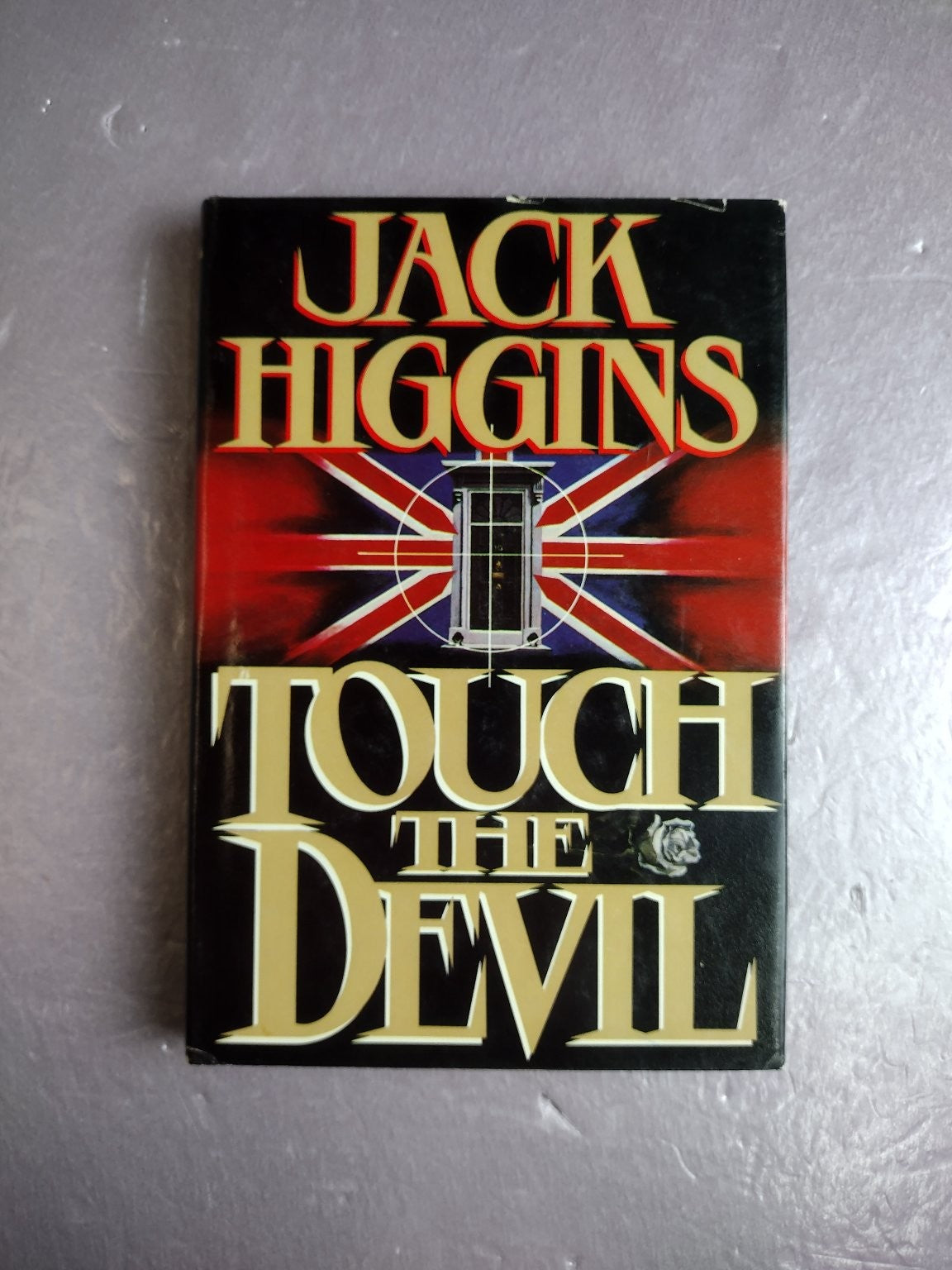 Touch the Devil Jack Higgins 1982 Thriller Espionage Stein and Day Hardcover