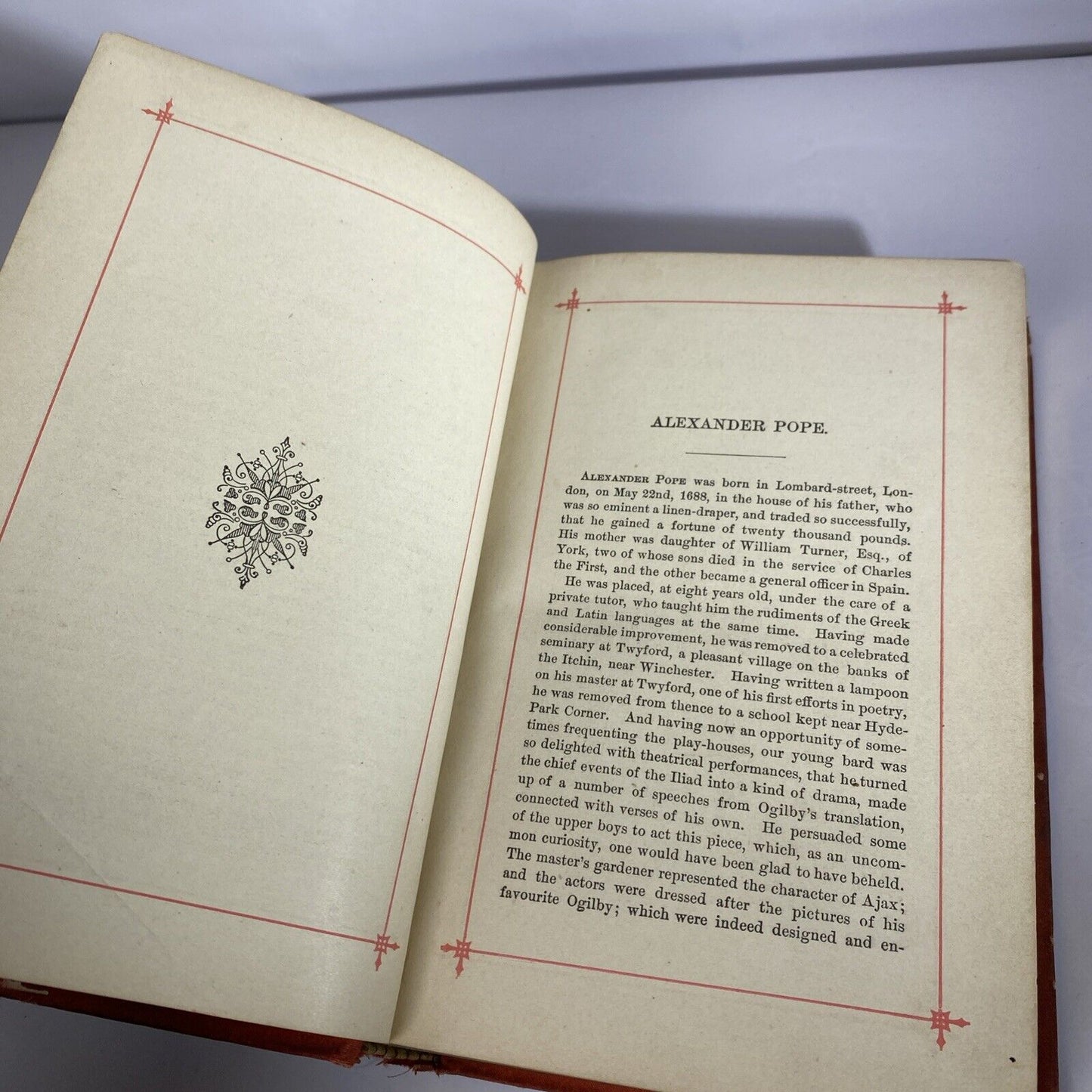 THE POETICAL WORKS OF ALEXANDER POPE ILLUSTRATED EXCELSIOR EDITION SEE PICTURES!