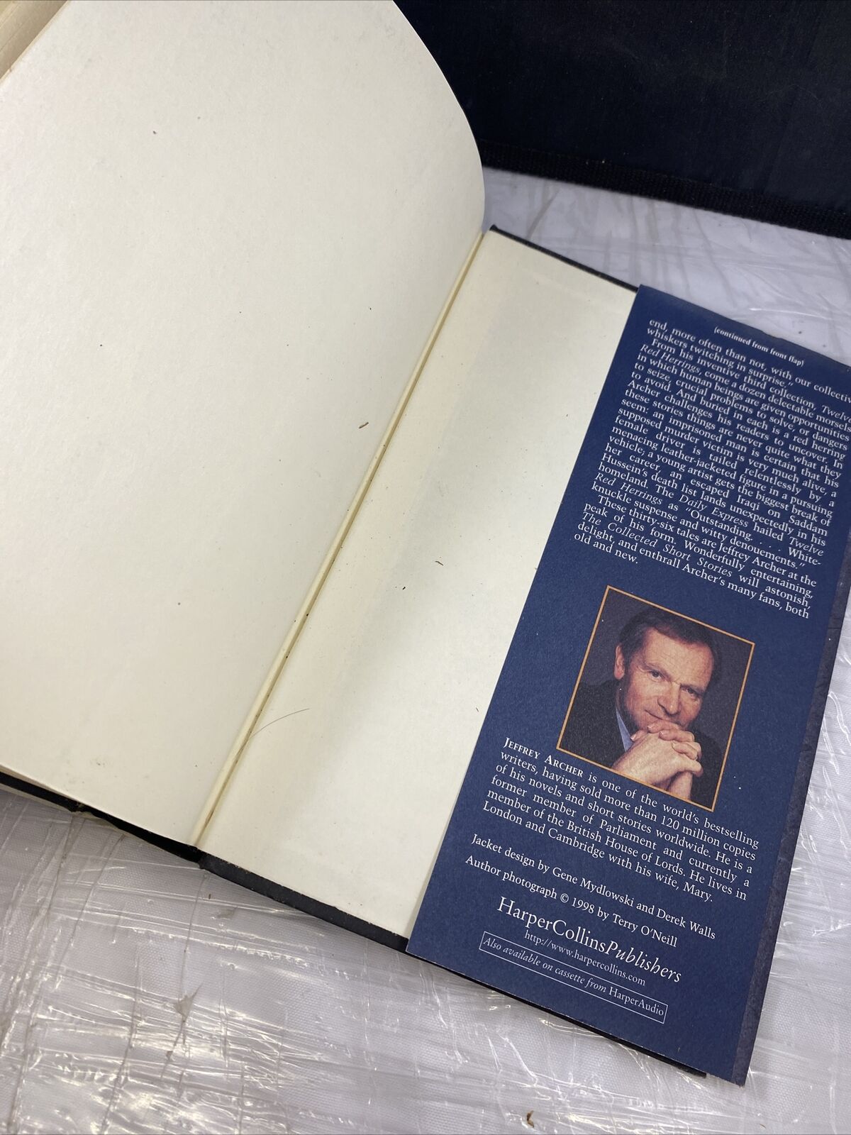 The Collected Short Stories by Jeffrey Archer (1998, Hardcover) First Edition