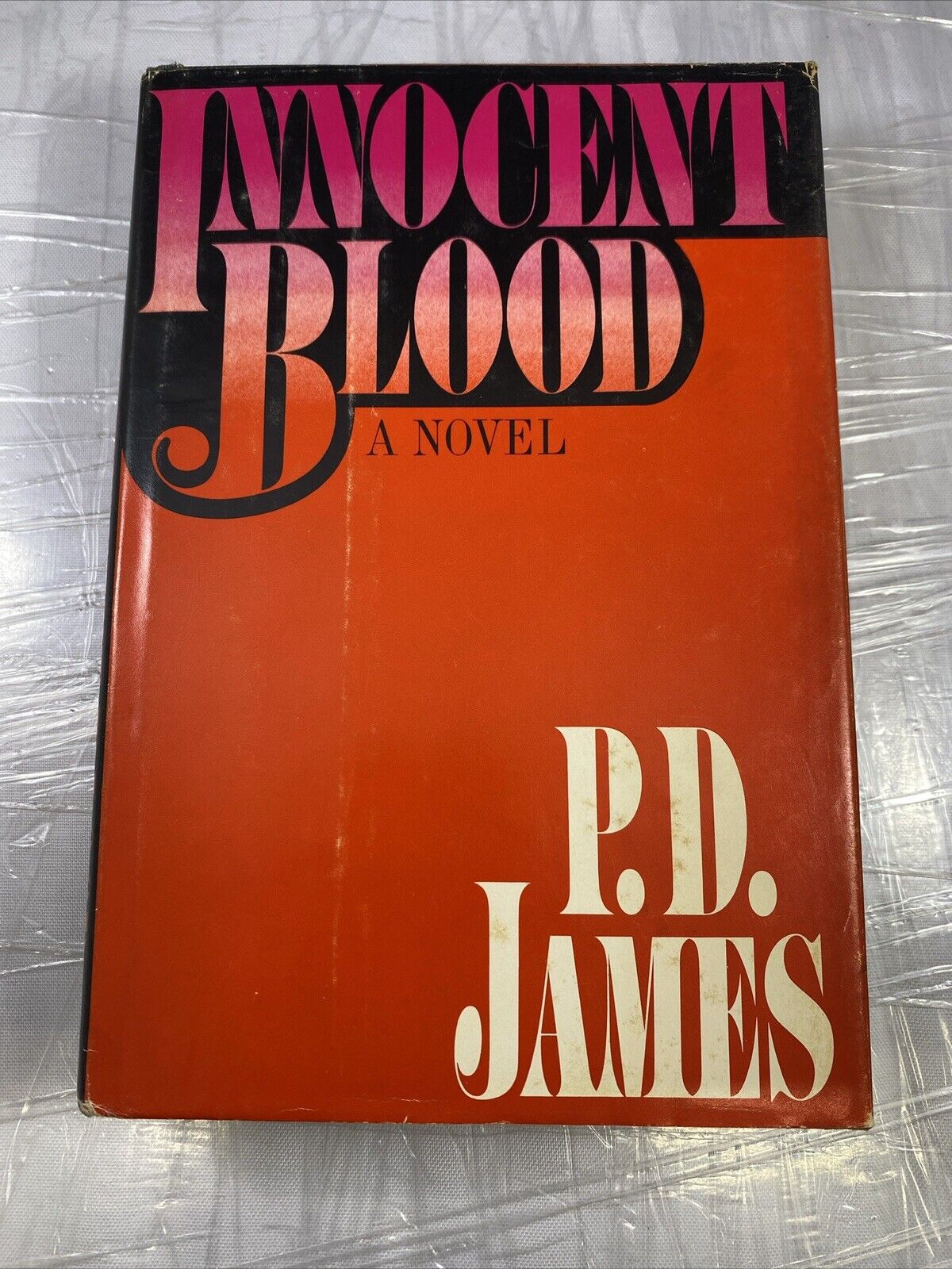 VINTAGE PD JAMES HARDCOVER Innocent Blood (1980, later printing) GOOD UNMARKED