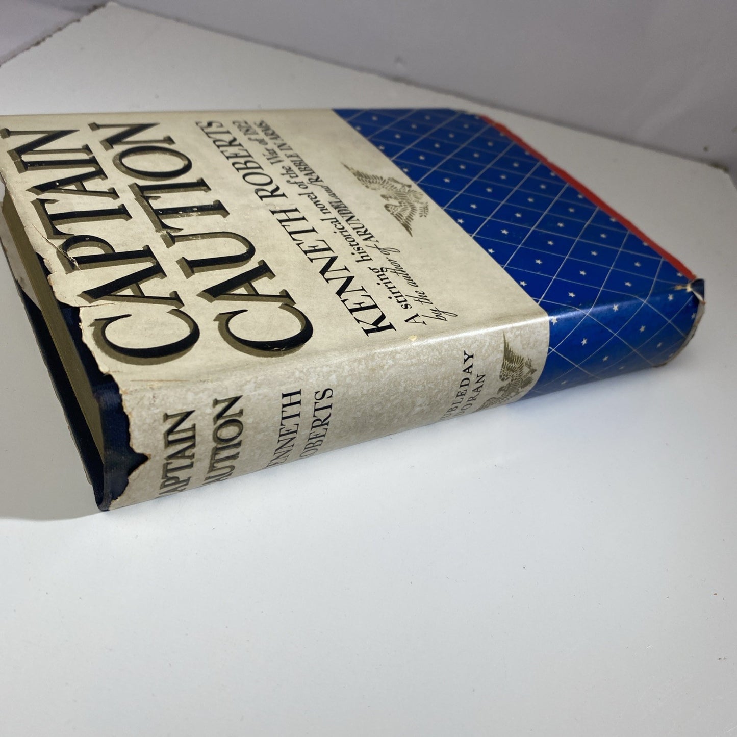 Captain Caution By Kenneth Roberts ~ First Edition & Print ~ Vintage 1934 HCDJ