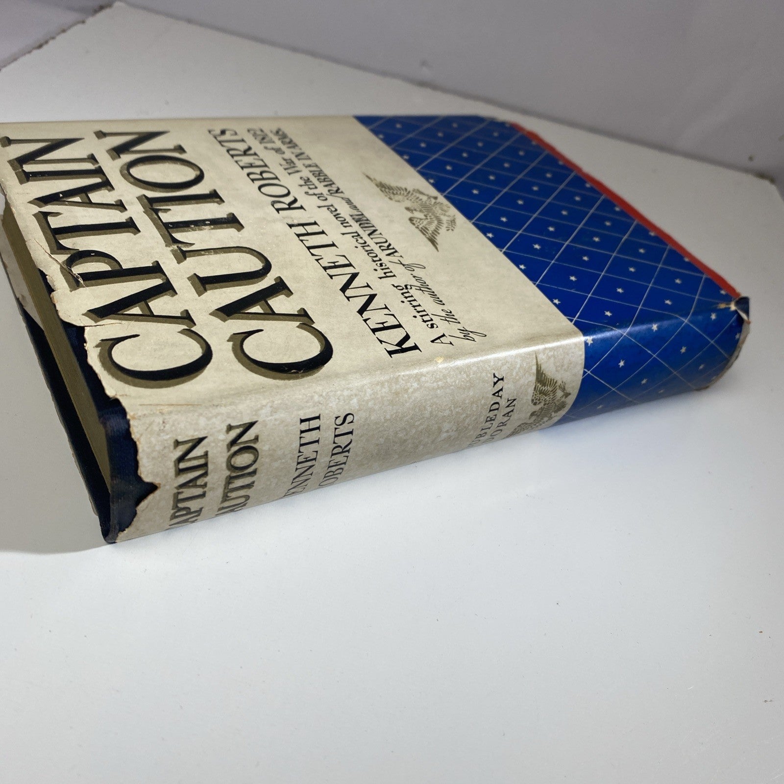 Captain Caution By Kenneth Roberts ~ First Edition & Print ~ Vintage 1934 HCDJ