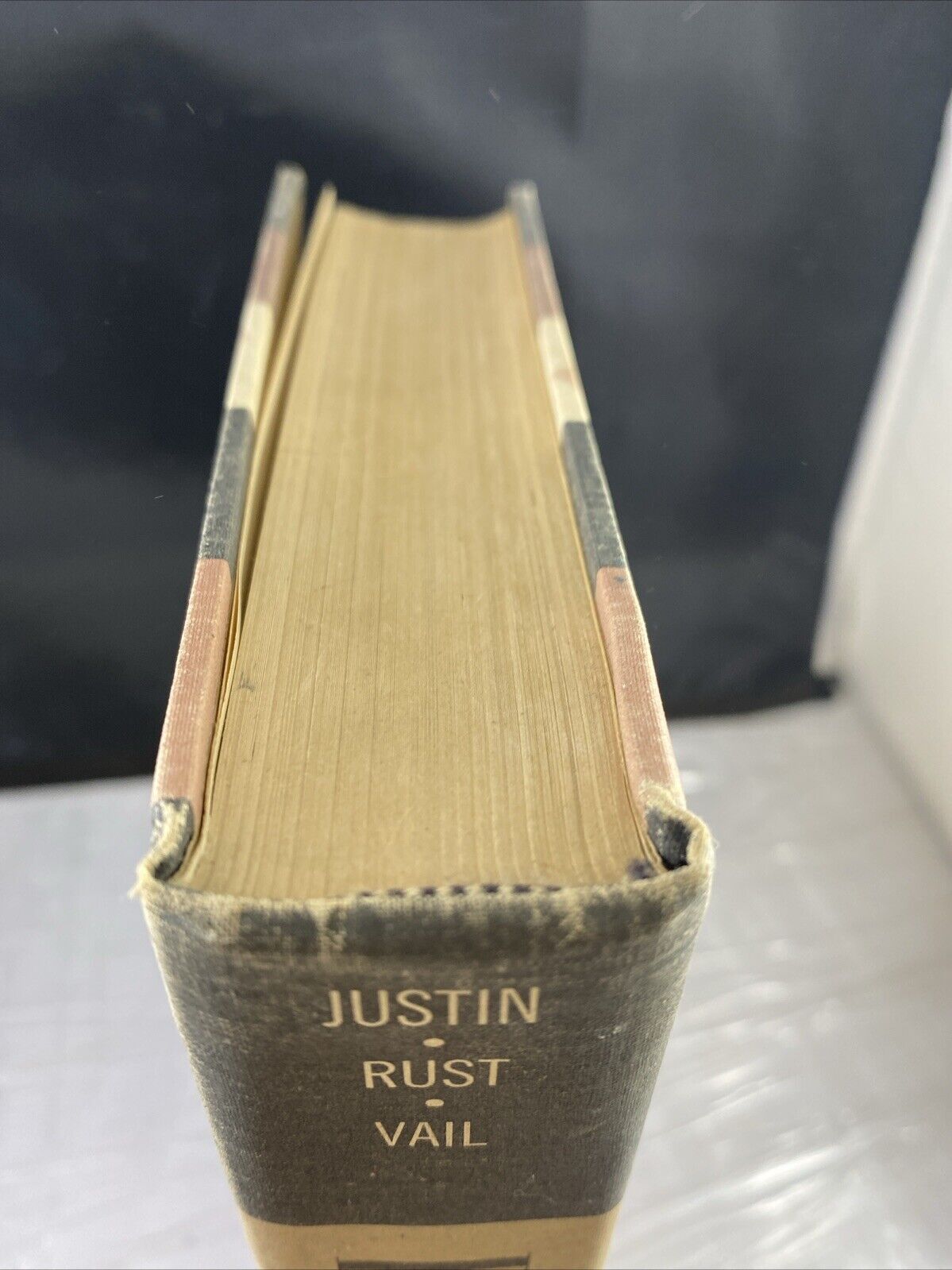 Foods Cookbook Justin Rust Vail 1956 Riverside Vintage College Cooking Textbook