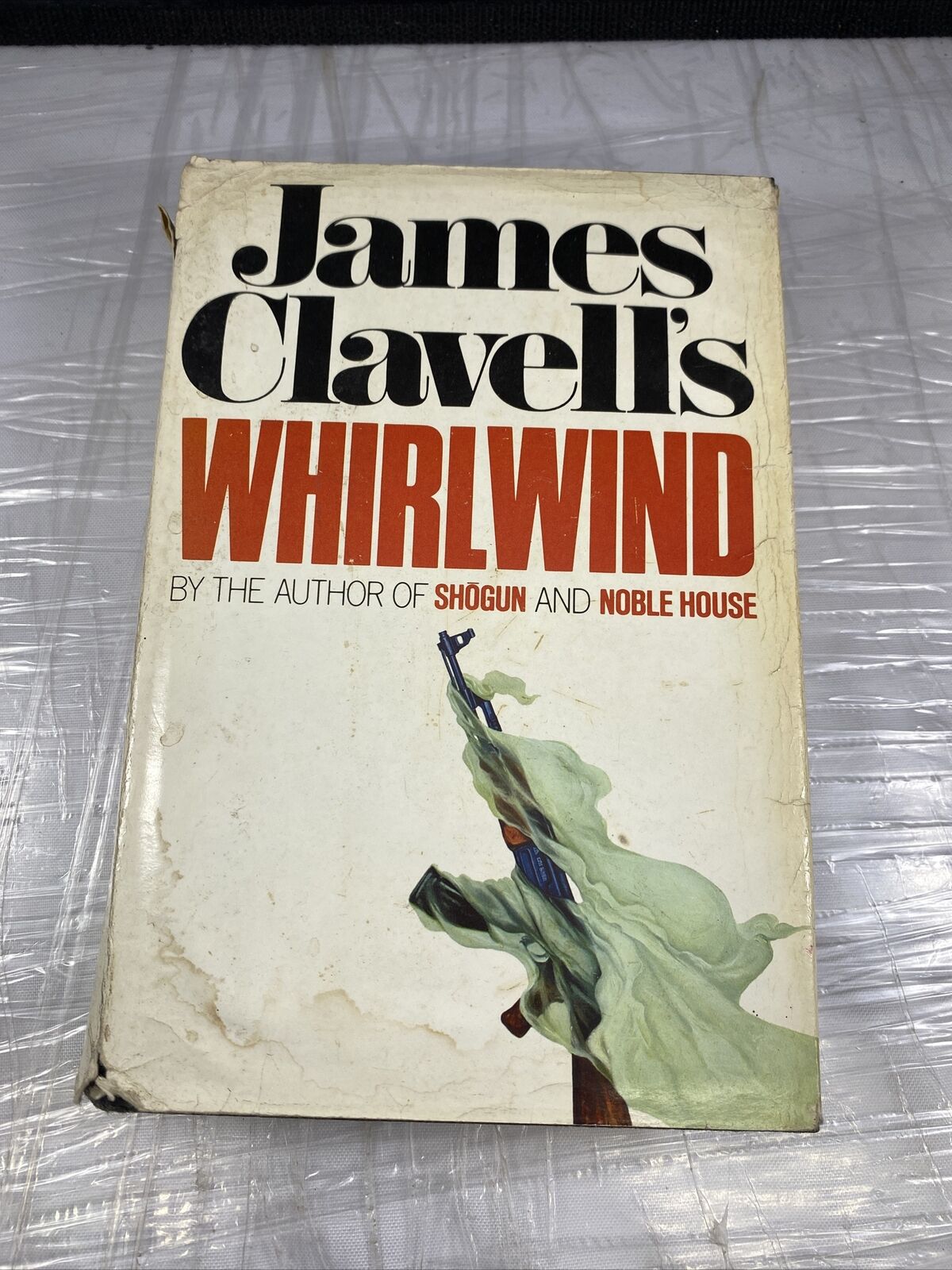 Whirlwind by James Clavell (1986, Hardcover w/ DJ) Book Club Edition