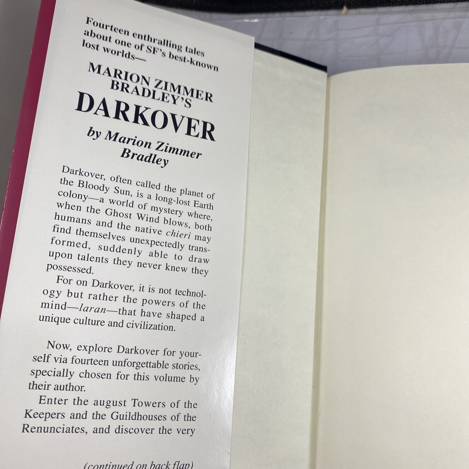 Darkover by Marion Zimmer Bradley (Short stories, BCE, hardcover) Fantasy