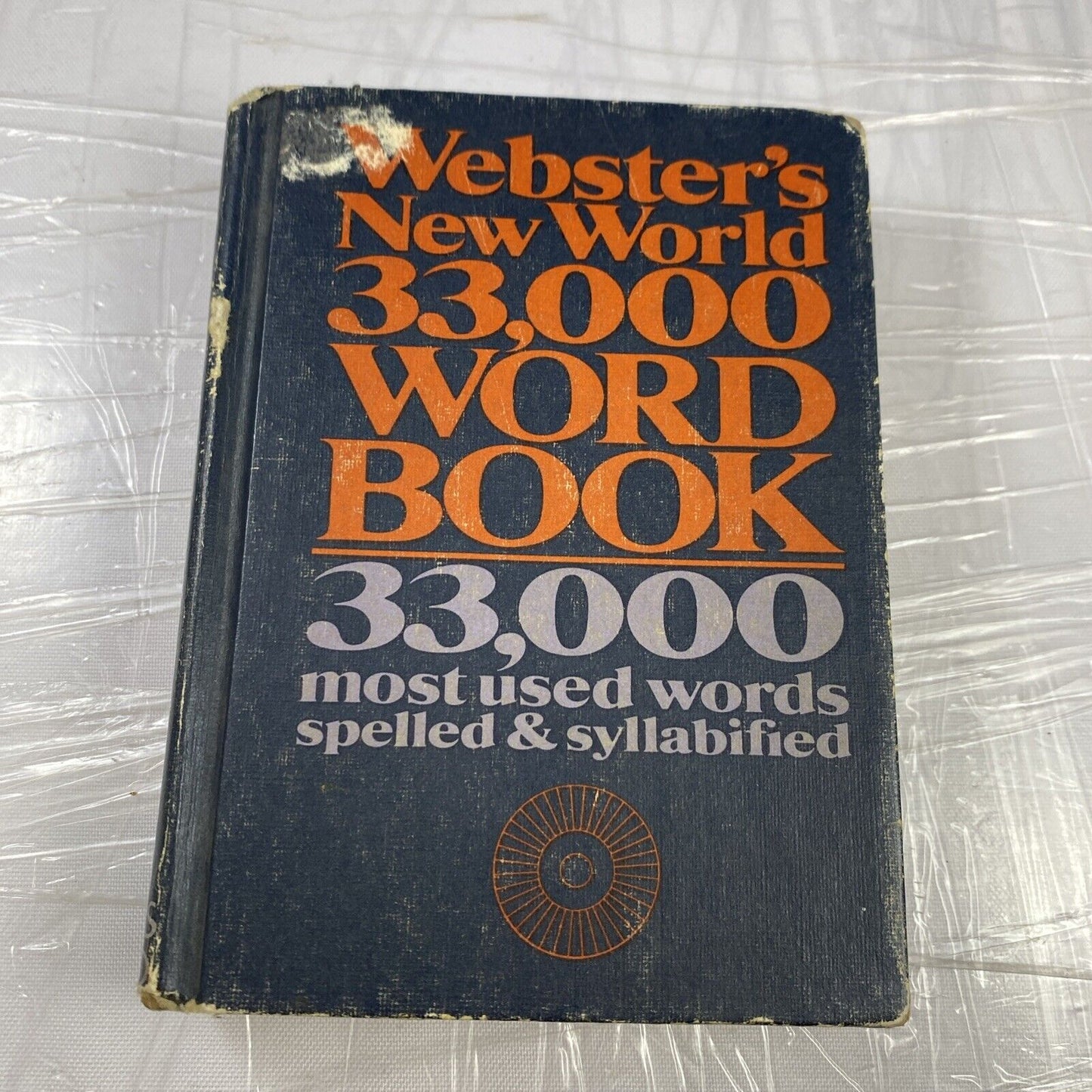 Websters New World 33,000 Word Book 1971 SMALL BOOK Pocket Vintage Dictionary