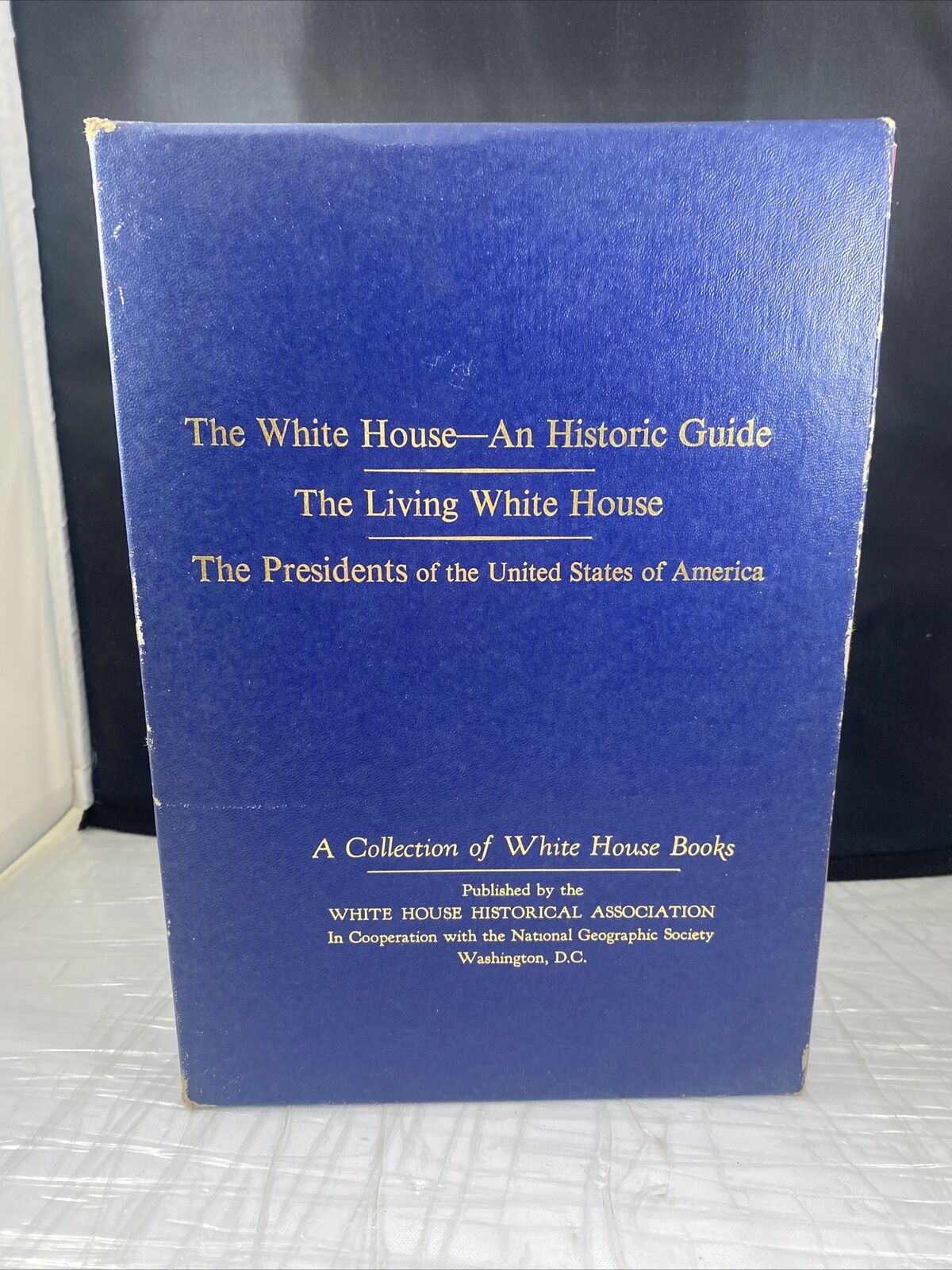 A Collection of White House Books (3) 70s Box Set White House Historical 1975