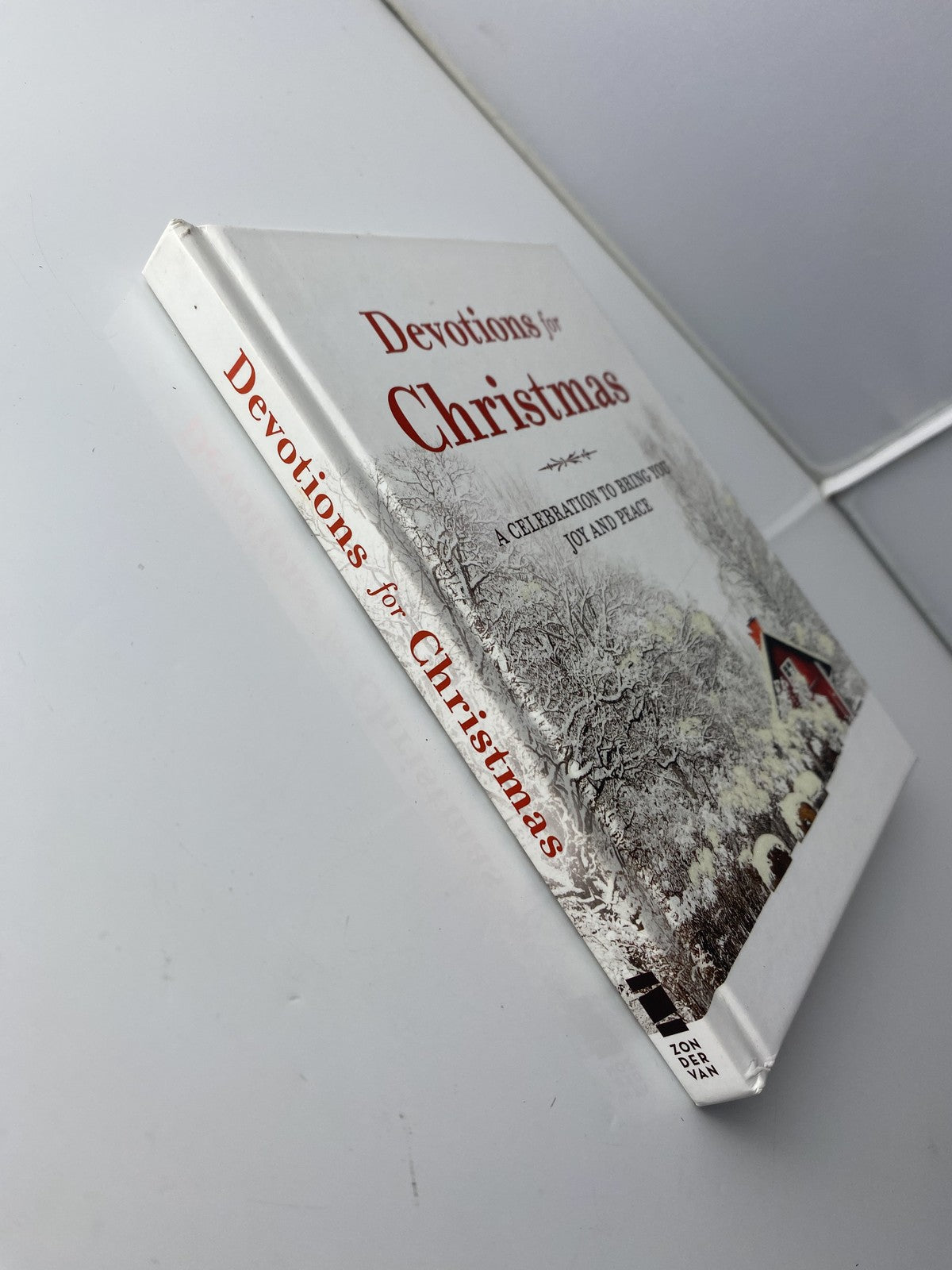 Devotions for Christmas Zondervan Hardcover Christian Holiday Book Joy Peace Gif