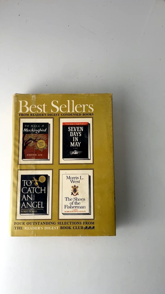 Best Sellers Reader's Digest Condensed Books 1963 First Edition Collection