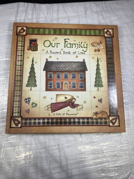 Our Family Record Book of Love Linda Spivey  Memories Family Tree Hardback