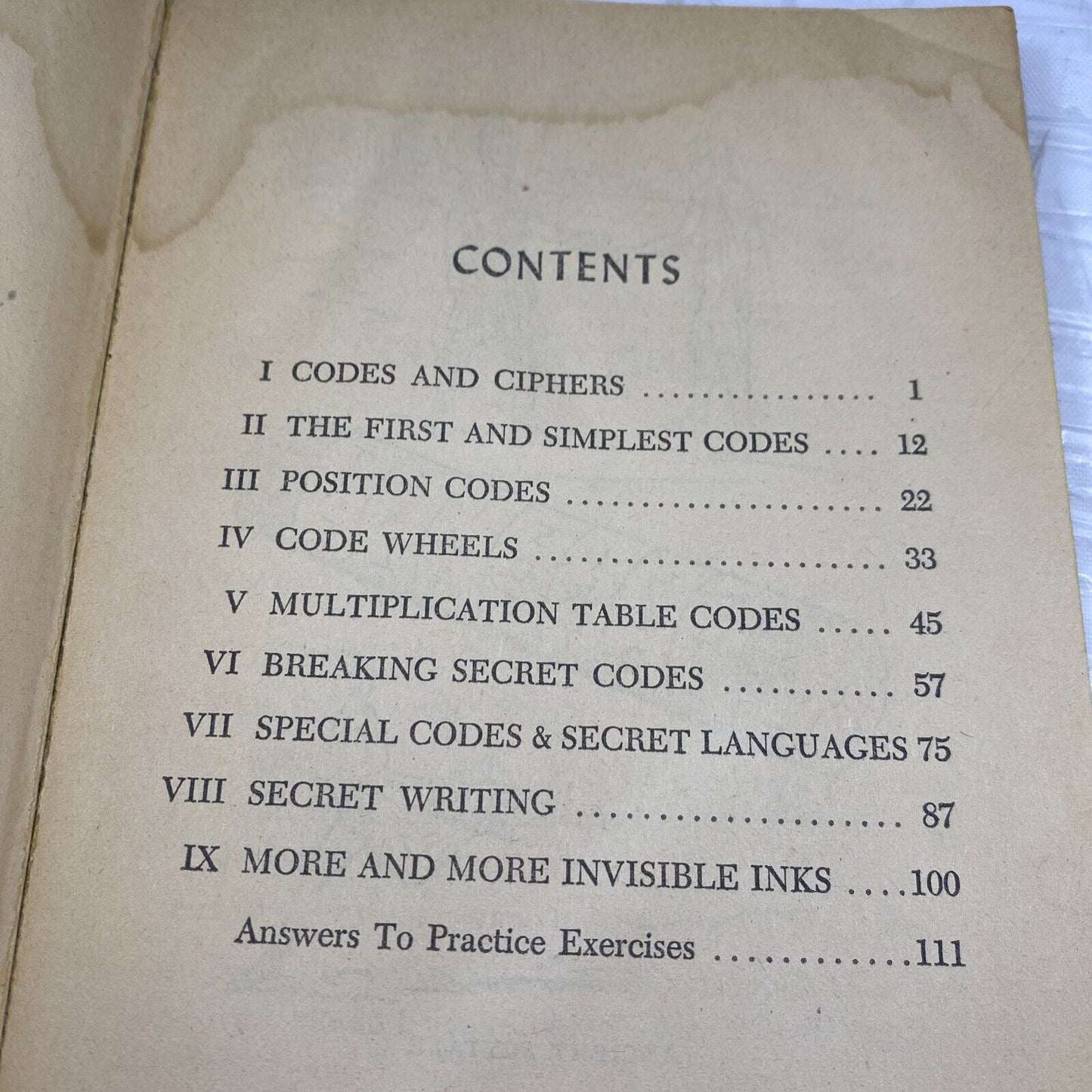 Codes & Secret Writing 1966 Vintage Scholastic Book Services Herbert S. Zim