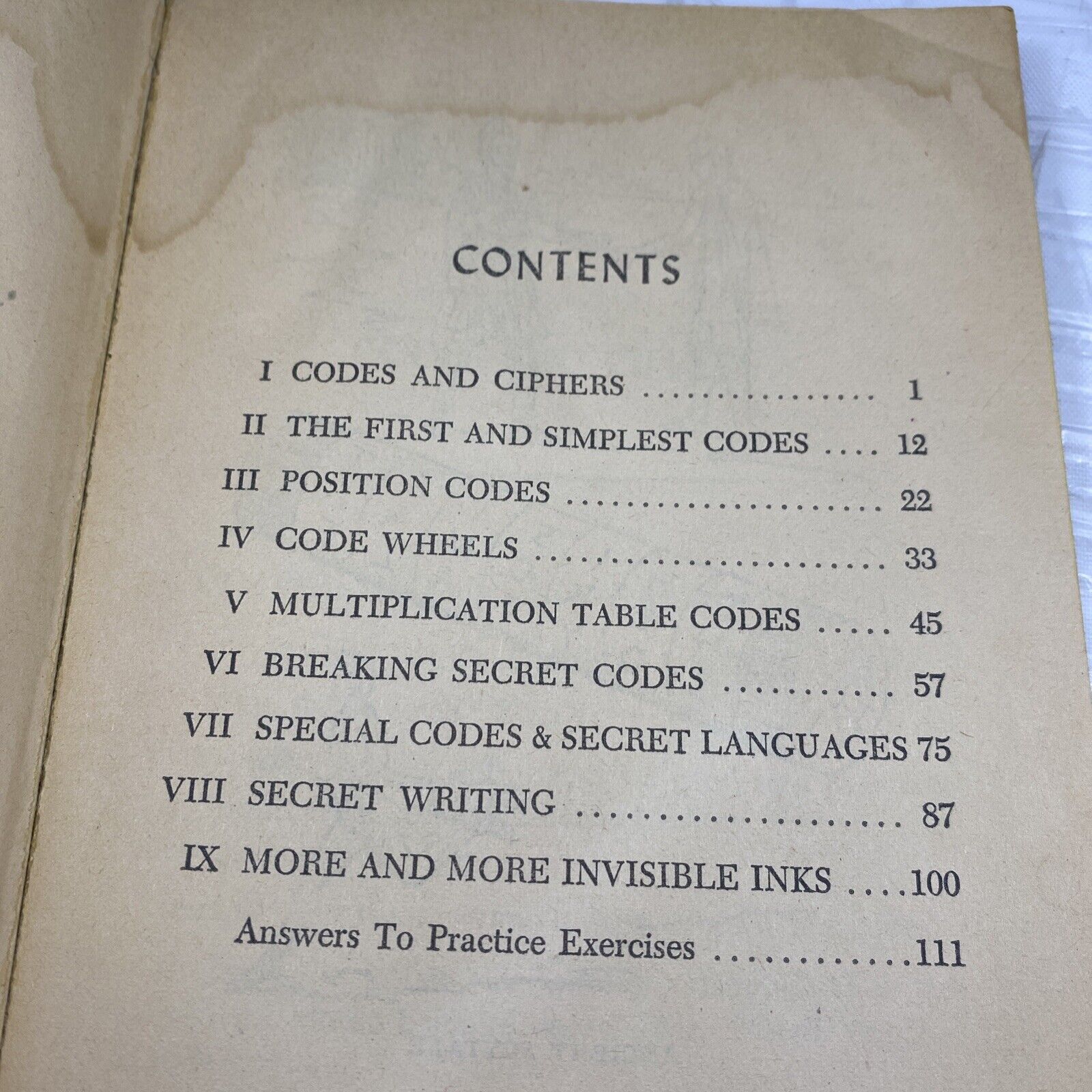 Codes & Secret Writing 1966 Vintage Scholastic Book Services Herbert S. Zim