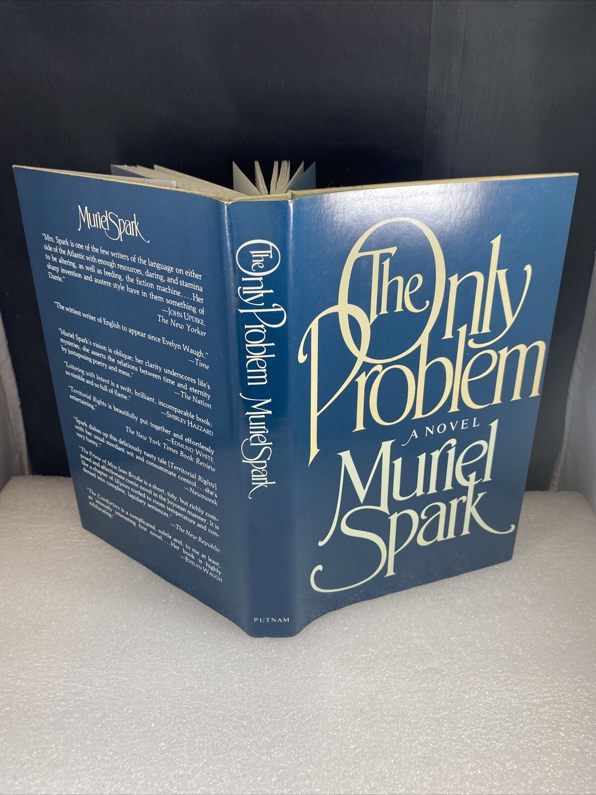 The Only Problem by Muriel Spark Hardcover Book Novel G.P. Putnam's Very Good