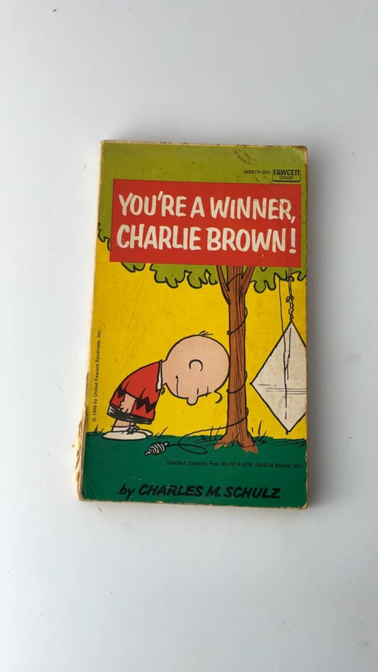 You're a Winner Charlie Brown by Charles M. Schulz 1959 Fawcett Crest