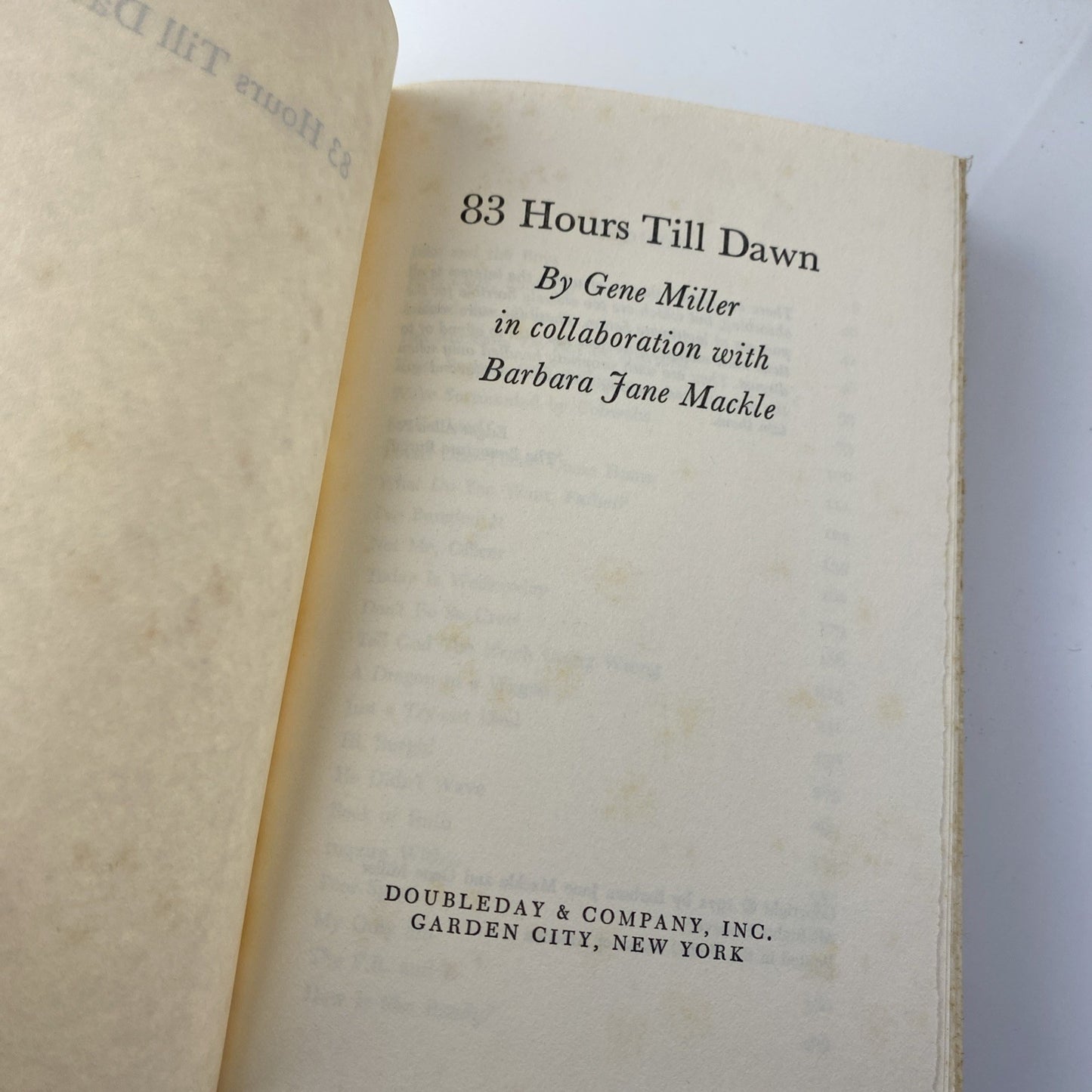 True Crime 83 Hours Till Dawn the Terrifying Chronicle of a Kidnapping 1971 70s