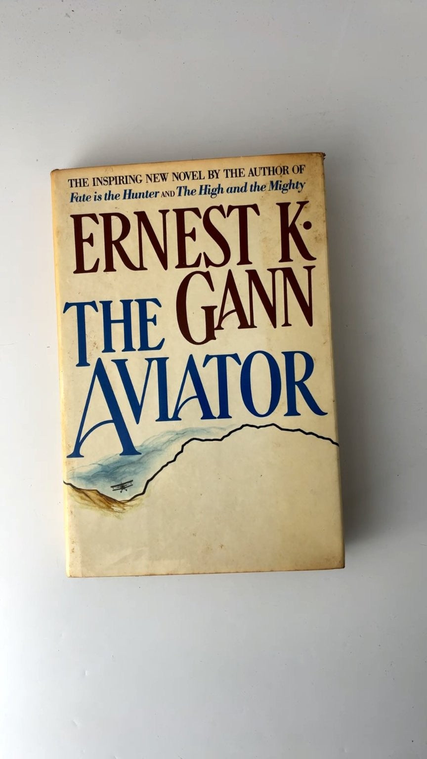 The Aviator Ernest K. Gann 1981 First Edition Aviation Novel Arbor House