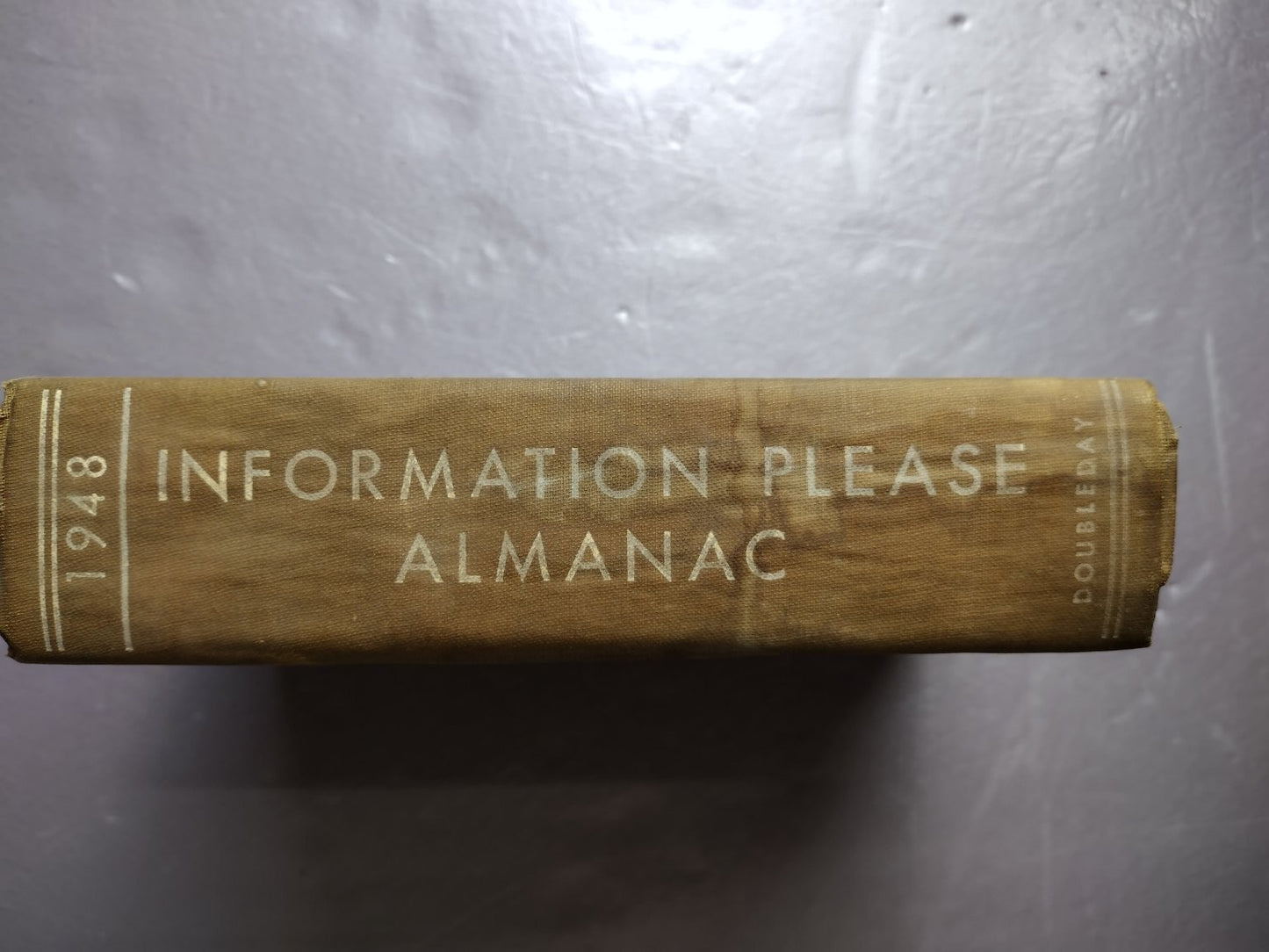 Information Please Almanac 1948 John Kieran Editor Doubleday Reference