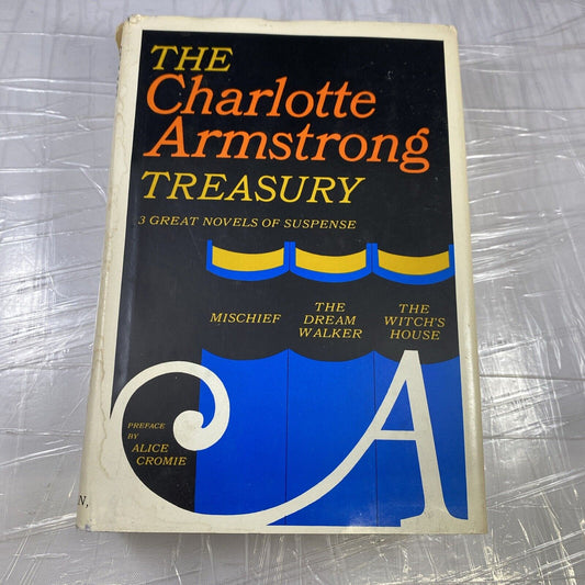 The Charlotte Armstrong Treasury Vintage Mystery Literature 3 In 1 Book Club Ed.