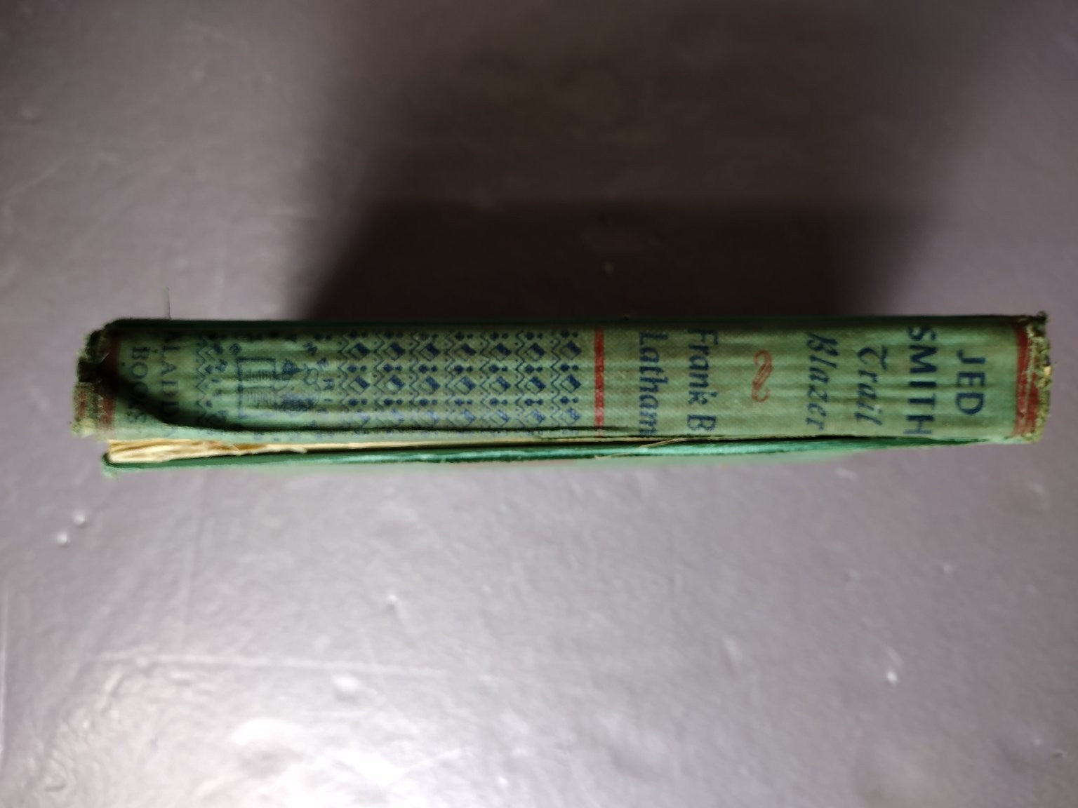 Jed Smith Trail Blazer Frank B. Latham 1952 School Edition Illustrated Aladdin