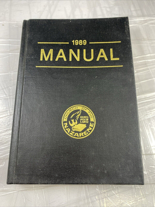 1989 Manual, Church of the Nazarene Christian Ritual Guidebook Kansas City Print