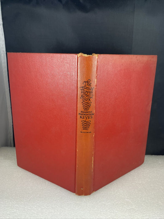 The Royal Box Francis Parkinson Keyes Vintage 50s Red Book Hardcover Ex Libris