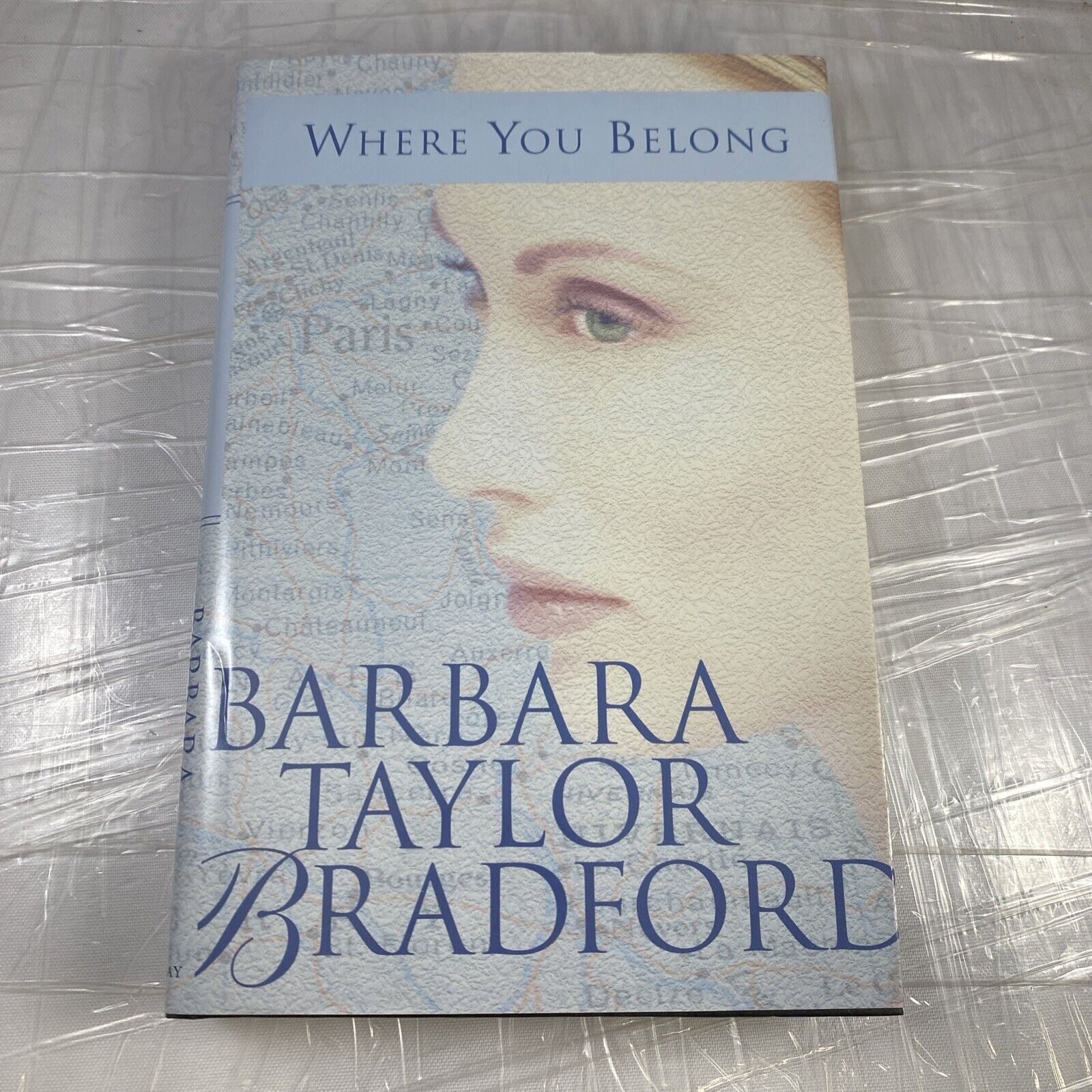 Where You Belong by Barbara Taylor Bradford (2000, Hardcover) Book Club Ed.