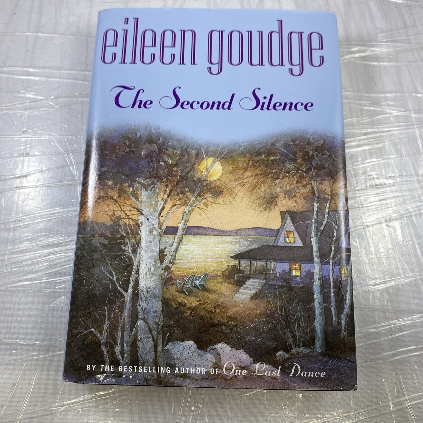 The Second Silence by Elleen Goudge Hardcover Book 2000 Viking Book Club Ed. VG!