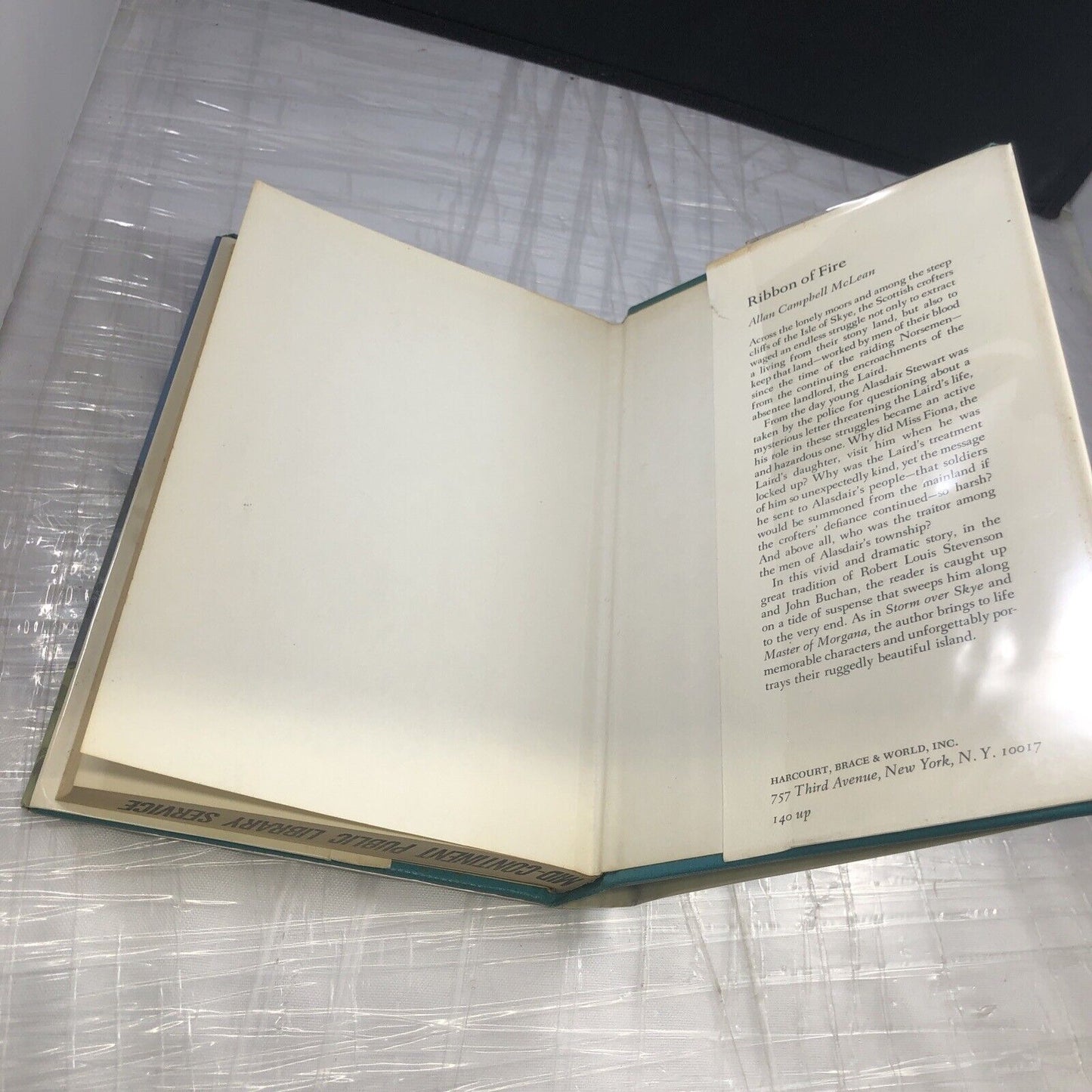 A Sound of Trumpets Allan Campbell McLean Vintage Hardcover Ex Library Book