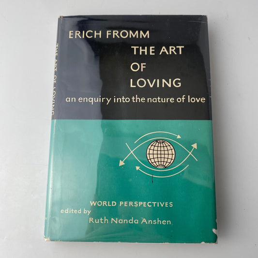 The Art of Loving Erich Fromm 1956 First Edition Psychology Harper & Row