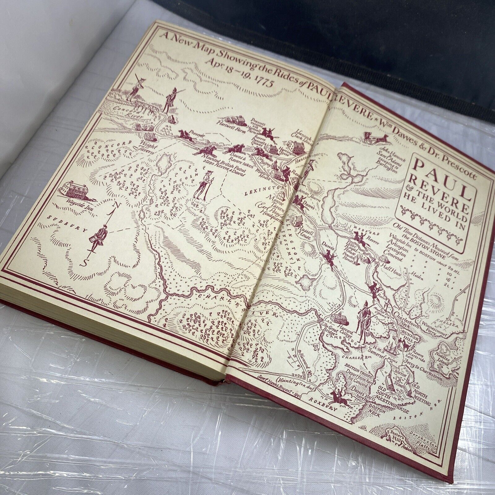 Paul Revere and the World He Lived In Ester Forbes 1st/First Edition (Z109)