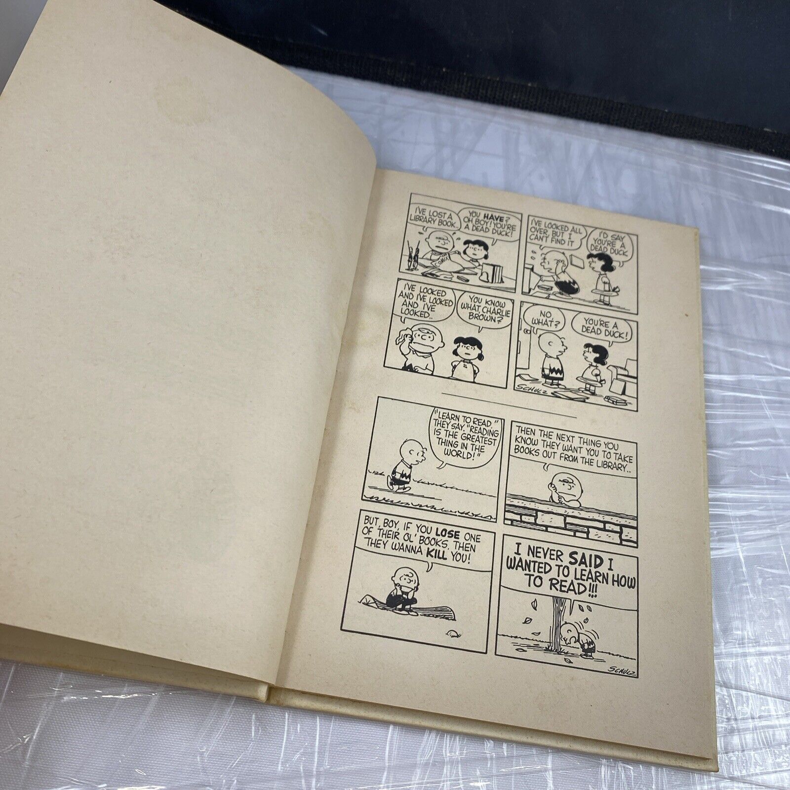 1959 Peanuts Revisited by Charles M. Schulz Vintage 50s Cartoon Comic Style Book