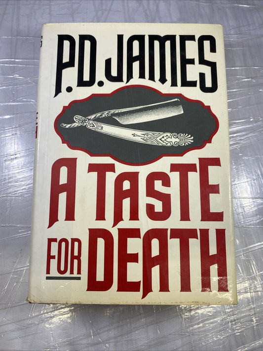 A Taste for Death by P D JAMES (1986) 1st Edition "Good" condition