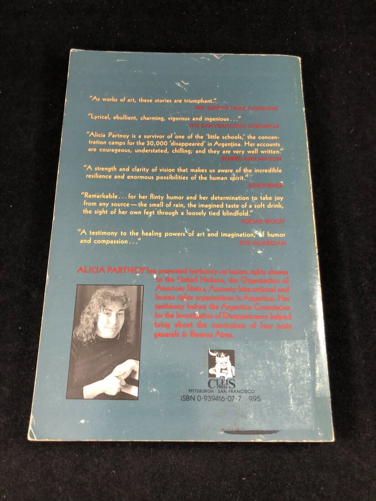 The Little School by Alicia Partnoy (1986) First Edition