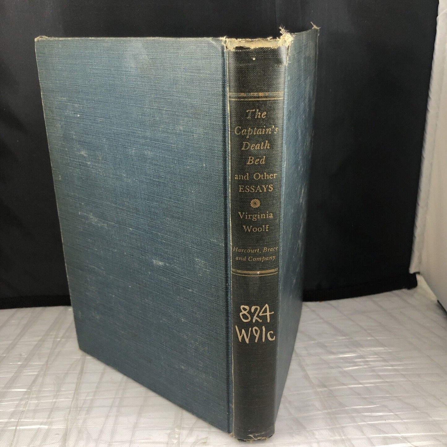 1950 The Captain's Death Bed by VIRGINIA WOOLF, 1st Edition (American) HC No DJ