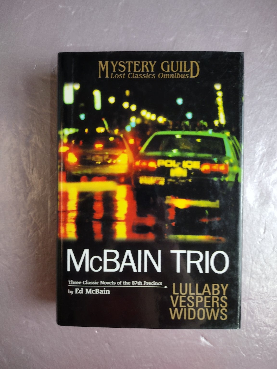 McBain Trio Ed McBain 2002 Omnibus 87th Precinct Mystery Guild Pocket Books