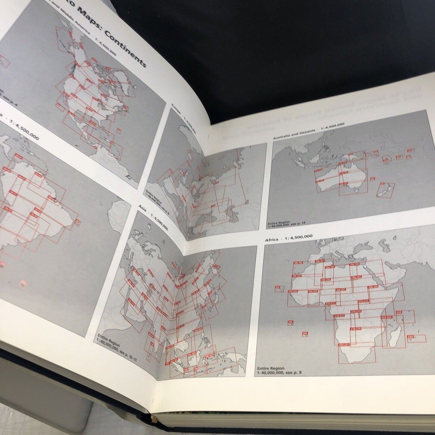 The MacMillan World Atlas by MacMillan Publishers Coffee Table Book. 90s