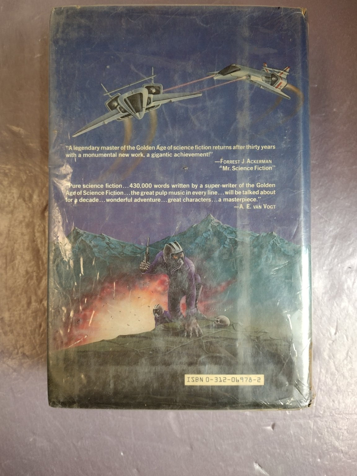 Battlefield Earth L. Ron Hubbard 1982 First Printing Science Fiction St