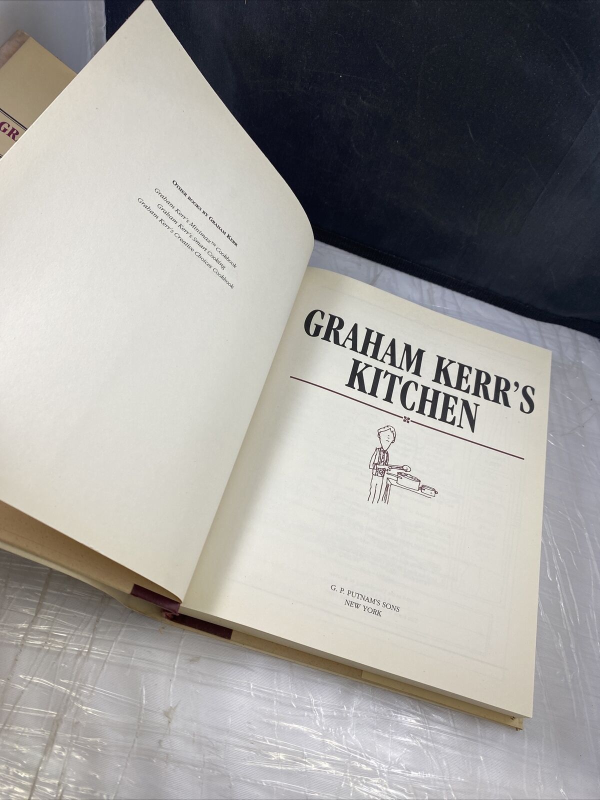 Graham Kerr's Kitchen by Graham Kerr (1994, Hardcover) Vintage 90s Cookbook