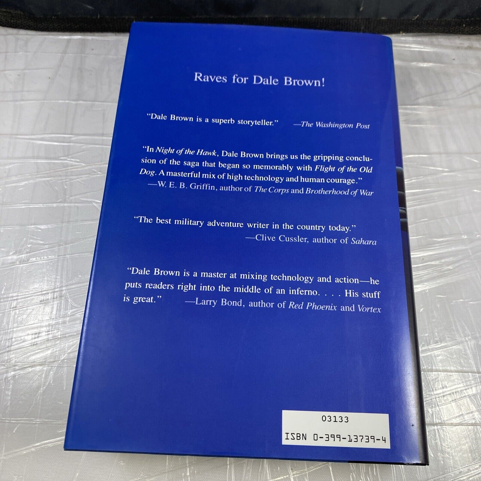 Night of the Hawk Hardcover Dale Brown First Ed 2nd Print Good Military Fiction