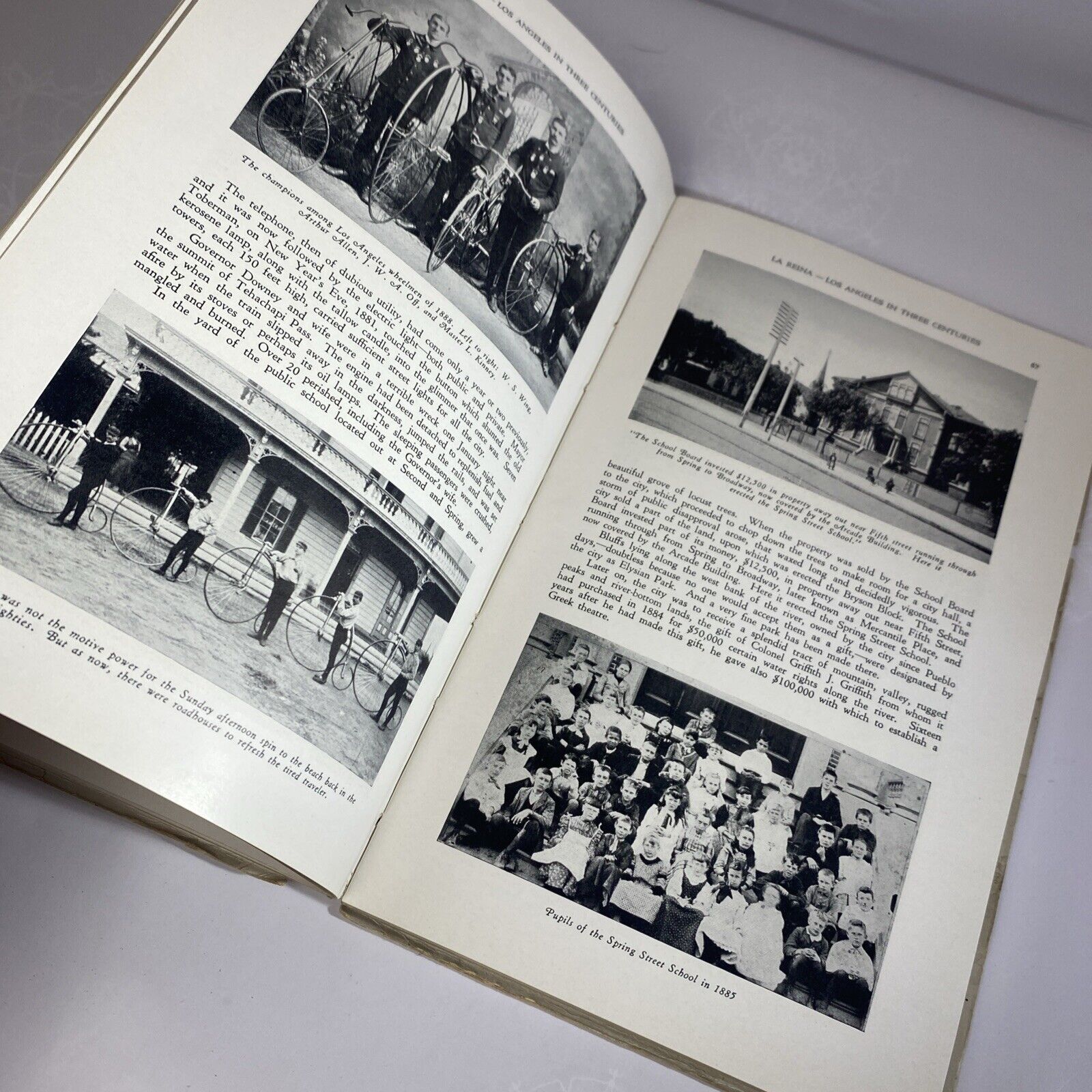 La Reina Los Angeles California Historical Photos History Book, 1932 Paperback