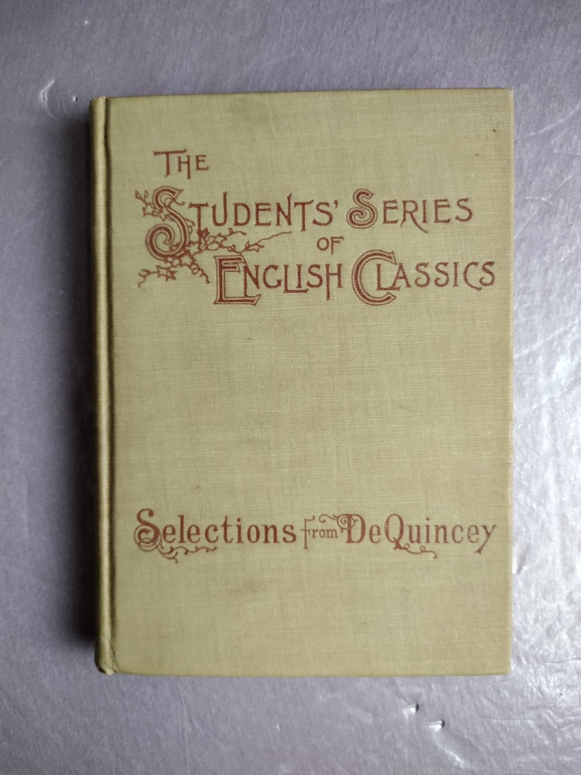 Joan of Arc De Quincey English Classics Sibley & Ducker Vintage Hardcover