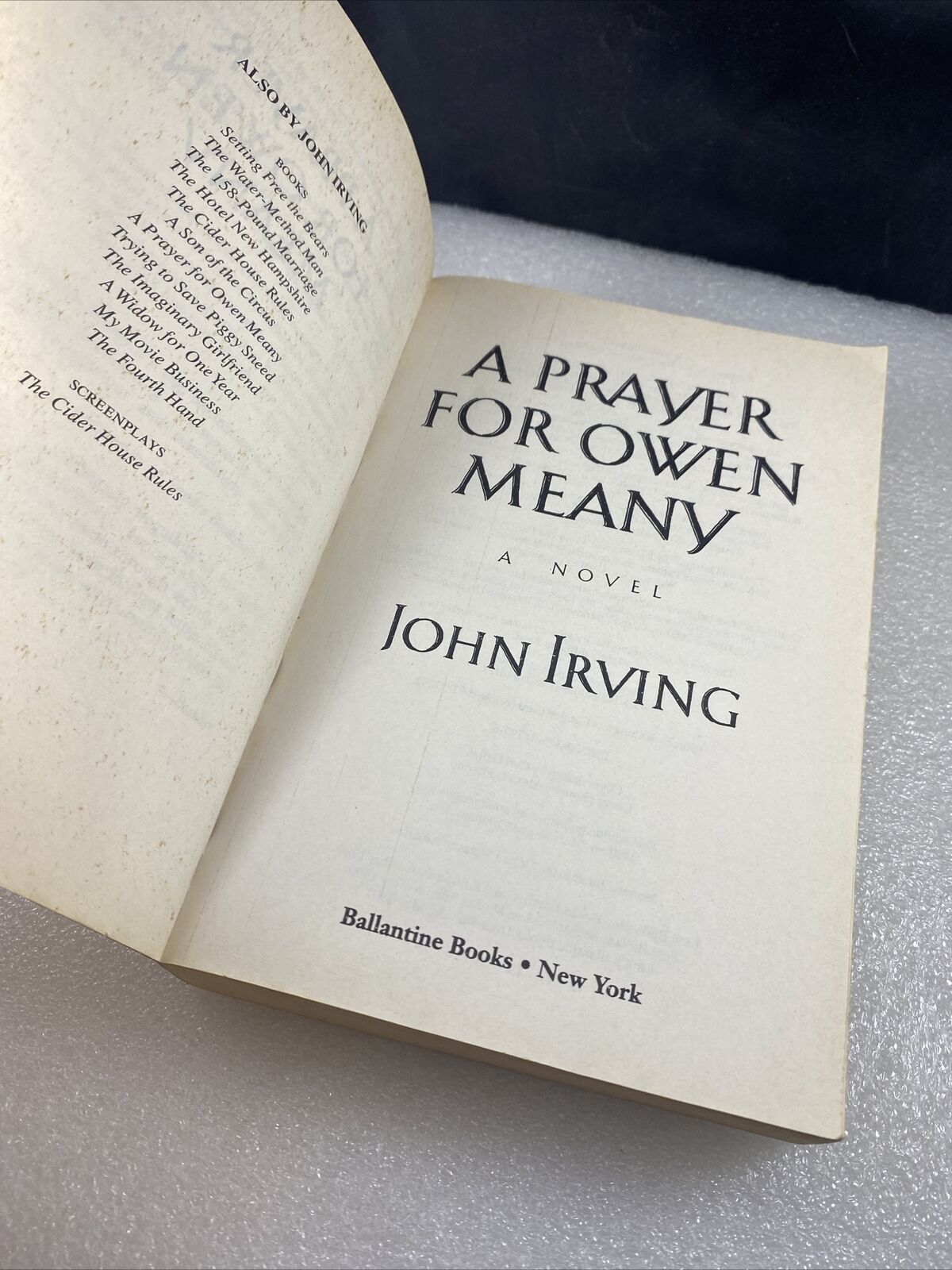 A Prayer for Owen Meany: A Novel (Ballantine Readers Circle) by John Irving Ppb