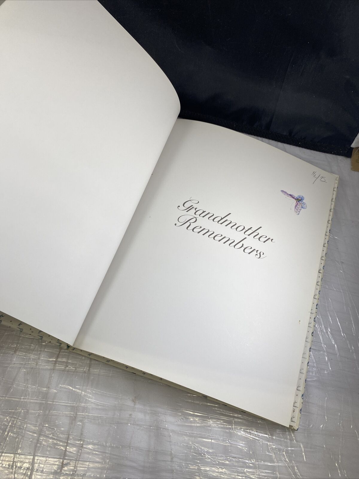 Grandmother's Remembers A Written Heirloom for My Grandchild Hardcover New Clean
