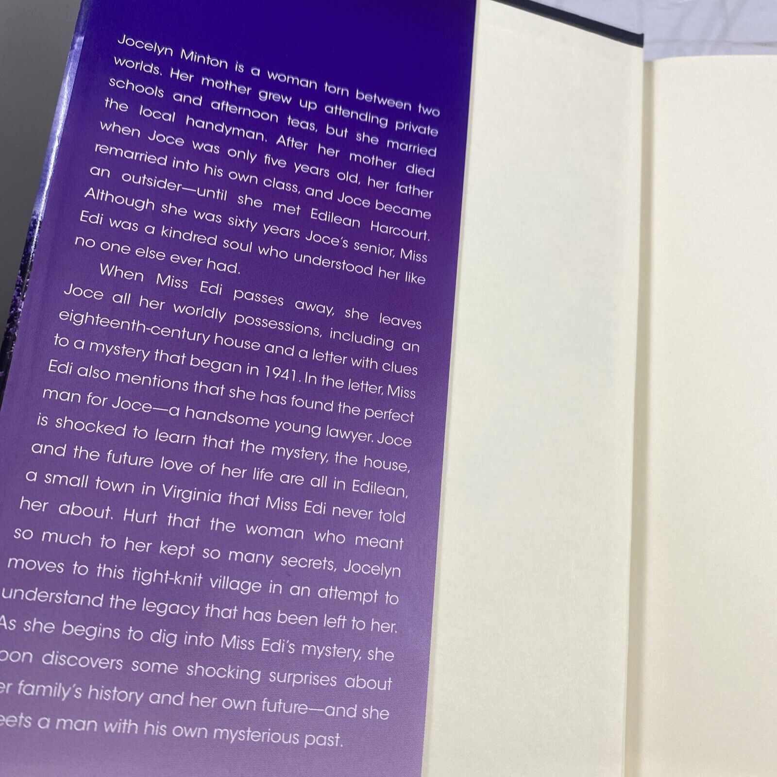 Lavender Morning by Jude Deveraux, Hardcover! Book Club Edition VG