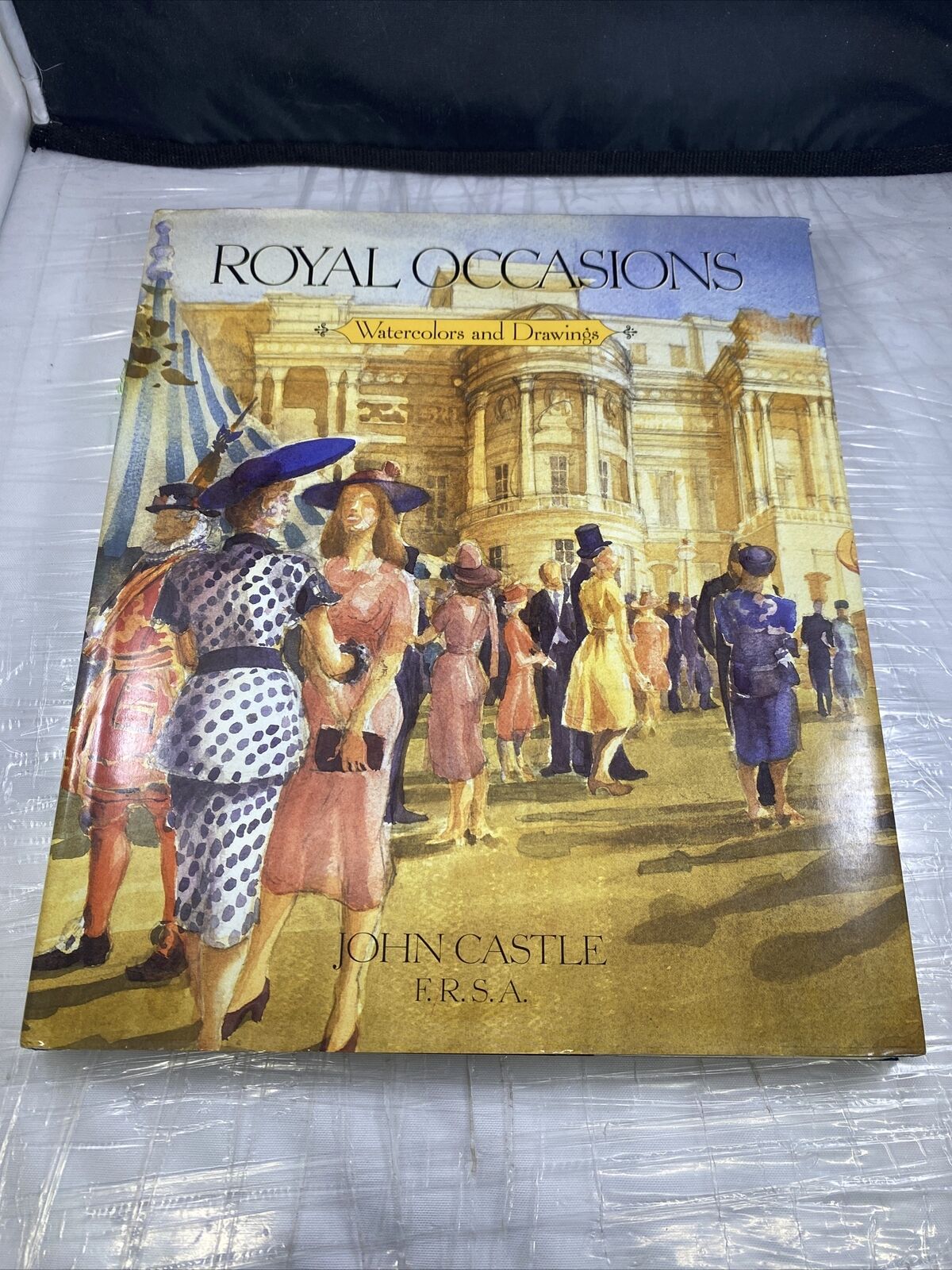 ROYAL OCCASIONS: WATERCOLORS AND DRAWINGS By John Castle Big Painting Art Book