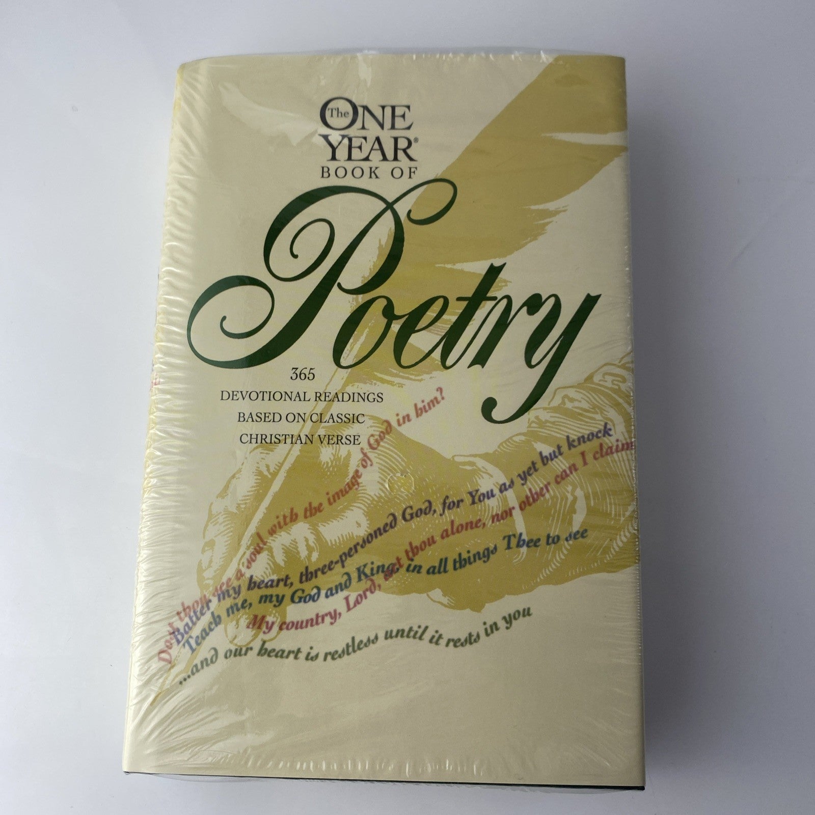New SealedOne Year Book of Poetry by Philip Wesley Comfort, Daniel First 1st Ed