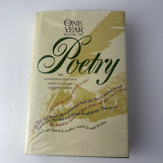 New SealedOne Year Book of Poetry by Philip Wesley Comfort, Daniel First 1st Ed