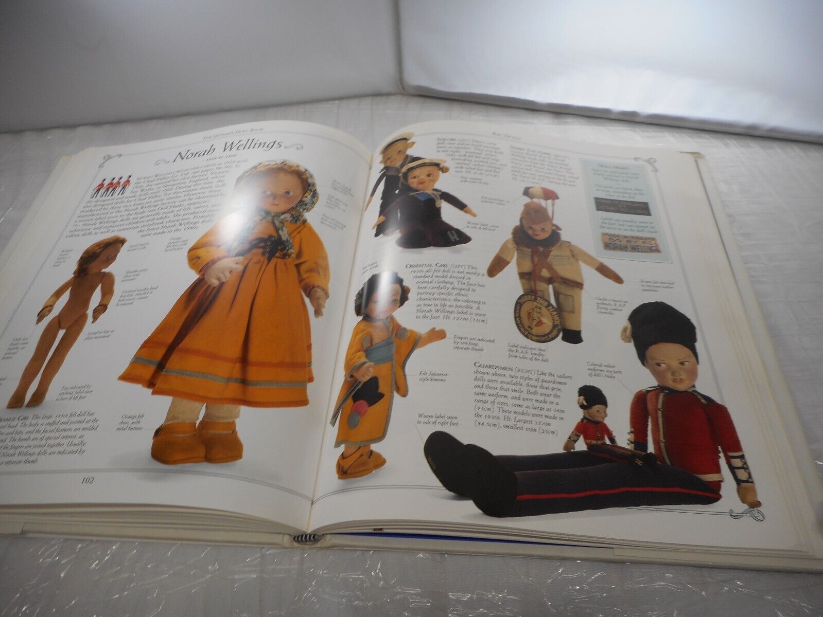 The Ultimate Doll Book by Caroline Goodfellow 1993 Hardcover History 1st PRINT